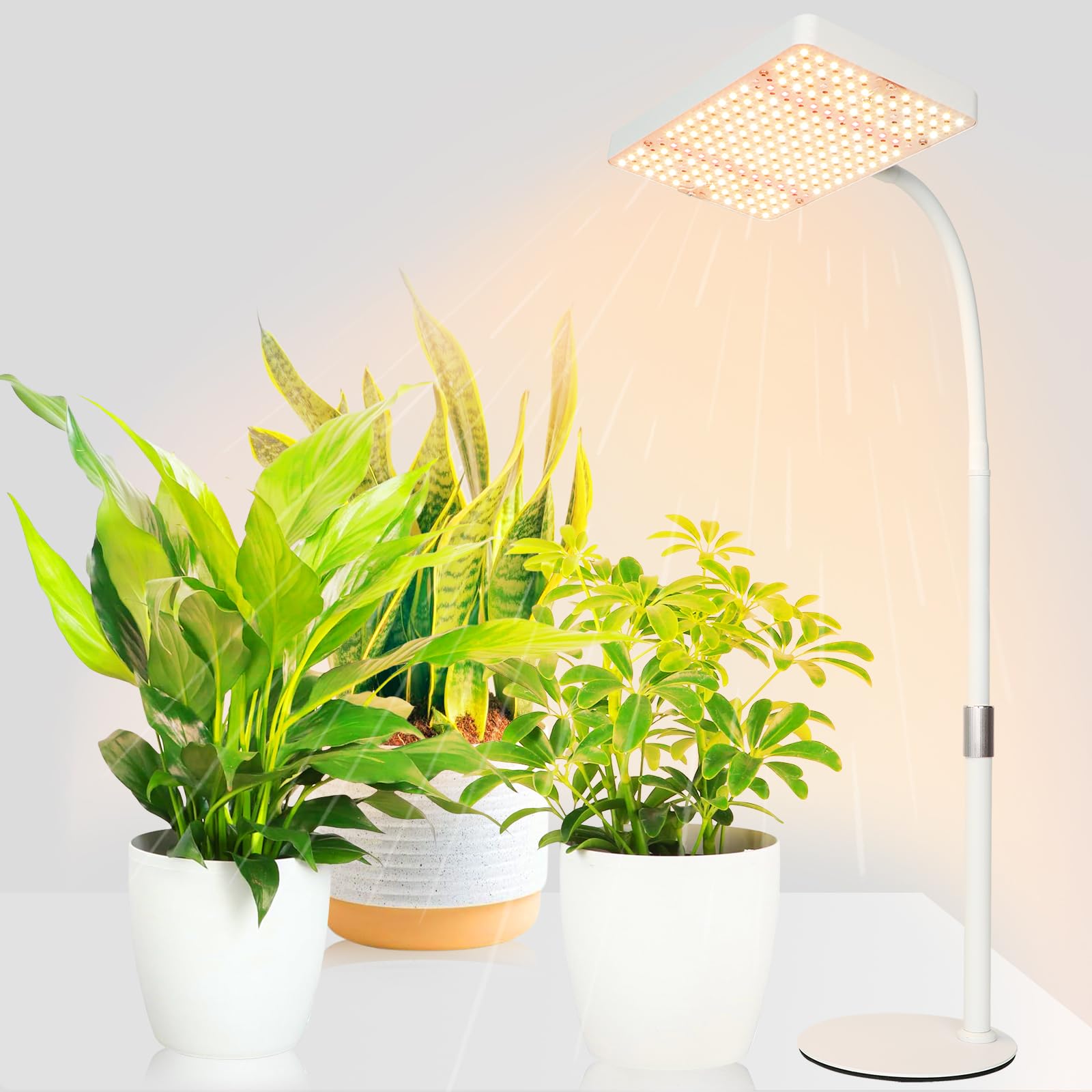 Amazon.com : JINHONGTO Tabletop Grow Light LED Full Spectrum UV IR